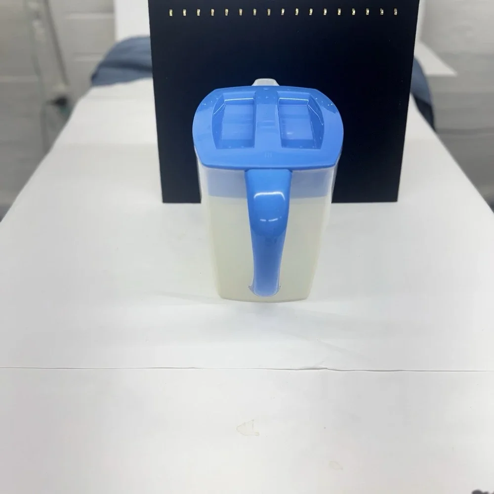 Mr Coffee Iced Tea Maker 3 Quart Replacement BLUE Rectangular Pitcher Only TM75